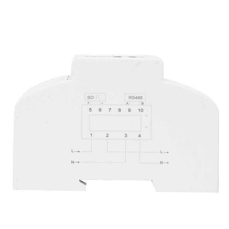 DDS6619-015 Single Phase Energy Meter 4P Multi Function LCD Display