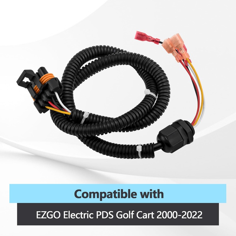Pedal Box Wiring Harness 48V Compatible with EZGO Electric PDS