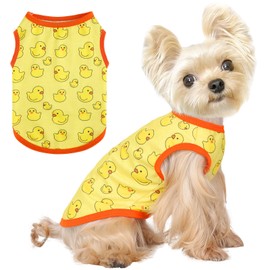 Dog Shirt Vest Clothes for Small Dogs Boy Girl Stretchy Summer Puppy T-Shirts Soft Breathable Lightweight Dog Sweatshirt Pet Cat Outfit
