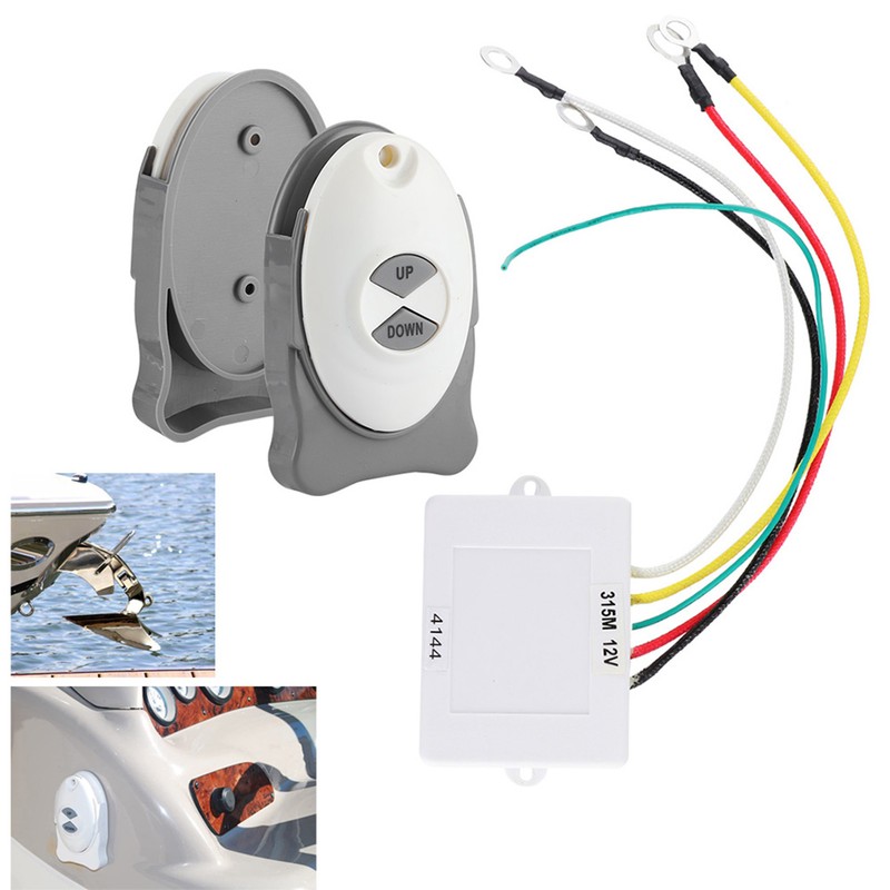Anchor Remote Control Windlass Wireless Switch Trim Controller Marine Boat