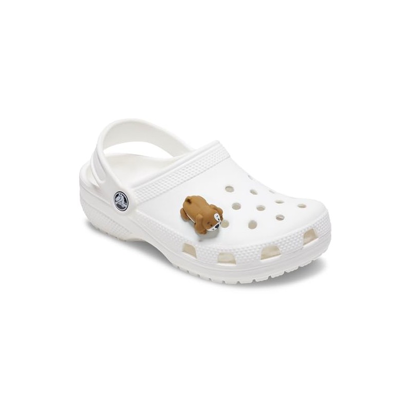 Crocs Jibbitz 3D Dog Paw, Polyvinyl Chloride, No Gemstone