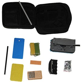 Snowboard waxing Tune Repair Kit Waxing Iron White,M6 Screws,Brush,Edger,Stone New