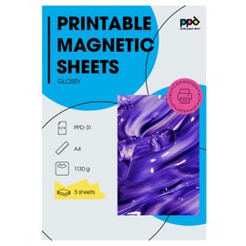 PPD Inkjet Gloss Magent Paper A4 x 5 Sheets PPD-31-5