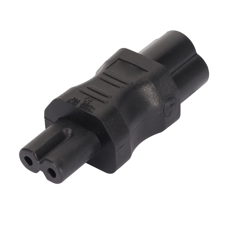 4PCS IEC320 C6 to IEC320 C7 Power Adapter Plug and