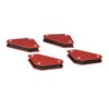 jojofuny 4pcs Mini Magnetic Welding Holder Strong Disc for 45/90/135