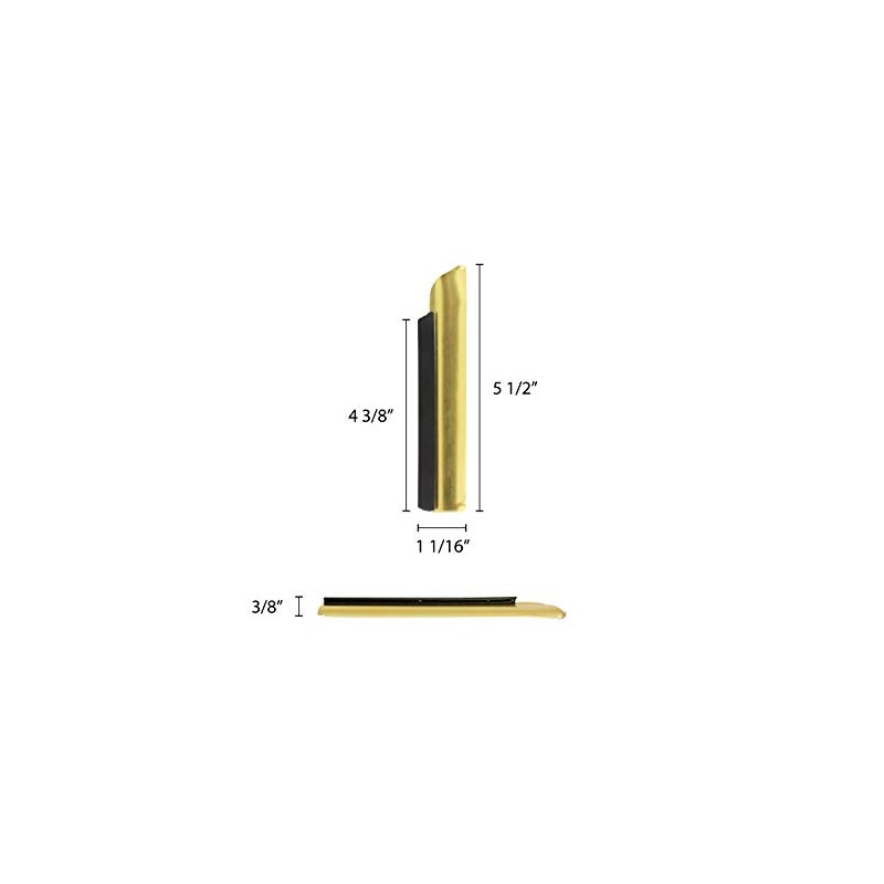 Thunder Group Crumb Sweeper, 5-1/2-Inch, Gold Aluminum