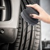 2PCS Car Tire Dressing Applicator Pads, Reusable Hex-Grip Vehicle Wheel