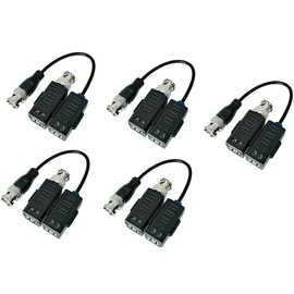 PACE FS-HDP4102C Single Channel 4K HD CVI/TVI/CVBS/AHD Passive Video Balun Screw Terminal (5 Pairs)