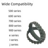 Replacement Tires Compatible with iRobot Roomba S9 (9150),S9+ (9550), j7,