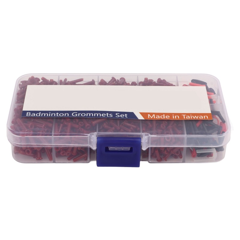 POWERTI 1500Pcs 1 Box Badminton Racket Racquet Grommets Eyelets Replacement