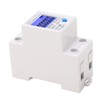 LCD Digital Energy Meter Single Phase 2P Electricity Usage Monitor