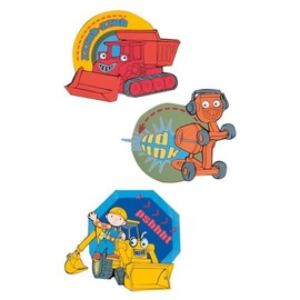 Leisurebrands Decofun, Bob The Builder Wall Art, Foam Stickers