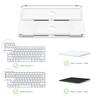 Transparent Acrylic Keyboard Stand and touchpad Tray pad Suitable for