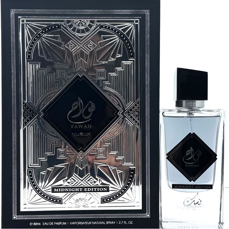 NUSUK FAWAH MIDNIGHT EDITION EAU DE PARFUM SPRAY UNISEX 2.7