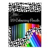 Sketched 20 Pack Therapy Bright Colouring Pencils