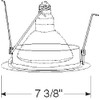 Juno Lighting Group 242 WH Light, White