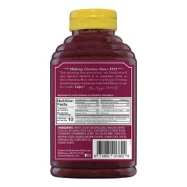 Beaver Cranberry Mustard, 13 Ounce Squeeze Bottle (Pack of 6)