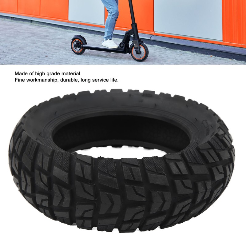 80/65‑6 Electric Scooter Tires Excellent Grip Rubber Electric Scooter Tires
