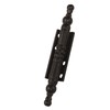 Amig Decorative Removable Zamak Hinge with Finial for Cupboard and
