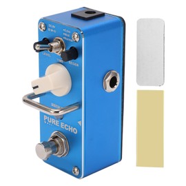 Delay Effect Pure Echo Metal Monoblock Multifunctional Digital Pedal for Electric Guitar DC 9V