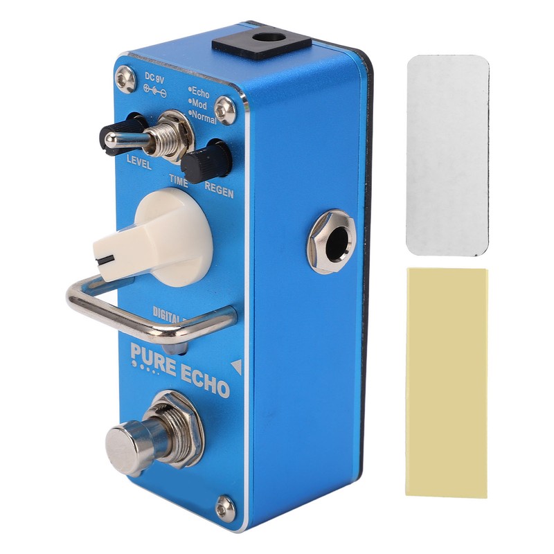 Delay Effect Pure Echo Metal Monoblock Multifunctional Digital Pedal for