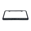 Jeep Grand Cherokee Black License Plate Frame
