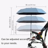 Nakazawa Universal Baby Parasol, Baby Stroller Sun Shade Sun Protection