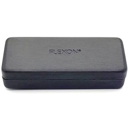 Flexon NEW FLEXON H 6058 205 Dark Brown Titanium Eyeglasses 54/18/145 with Flexon Case