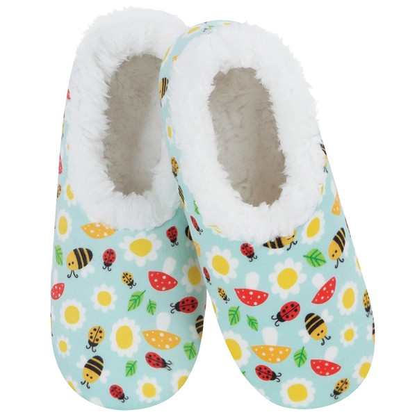 Snoozies Slipper Socks for Women Indoor, Cozy Sherpa-Lined Womens Slippers