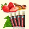 Earth's Daughter USDA Organic Lip Balm 4-Pack Strawberry flavor -