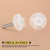 drado 4 Pack Headboard Fixings, M8 Headboard Bolts for Bed,