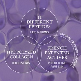 dr.pepti DR.PEPTI Peptide Volume Master Essence 1.69 fl oz | 11 Peptides, Hyaluronic Acid, Collagen Oxygen bubble Serum | Intense Moisturization | Face Lifting Essence Peptide Serum (50ml)