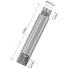 FOCMKEAS Shower Head Extension Arm Extender Stainless Steel 1/2PT Male