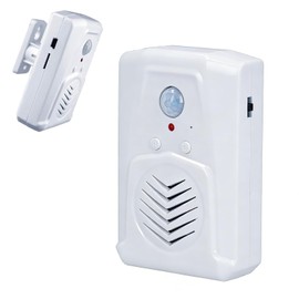 CYSFETENA PIR Motion Activated Sound Player - Haunted House Scream Box Speaker Voice Player,Voice Replaceable & Microphone Built-in,idea for Door Greeter, Entry Alert,Sale Advertising