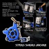 10 Wraps Tattoo Coil Machine Kit Mini Tattoo Power Supply