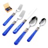 CATHYLIN 20 pieces 18/10 Stainless Steel Silverware Sets With Deep