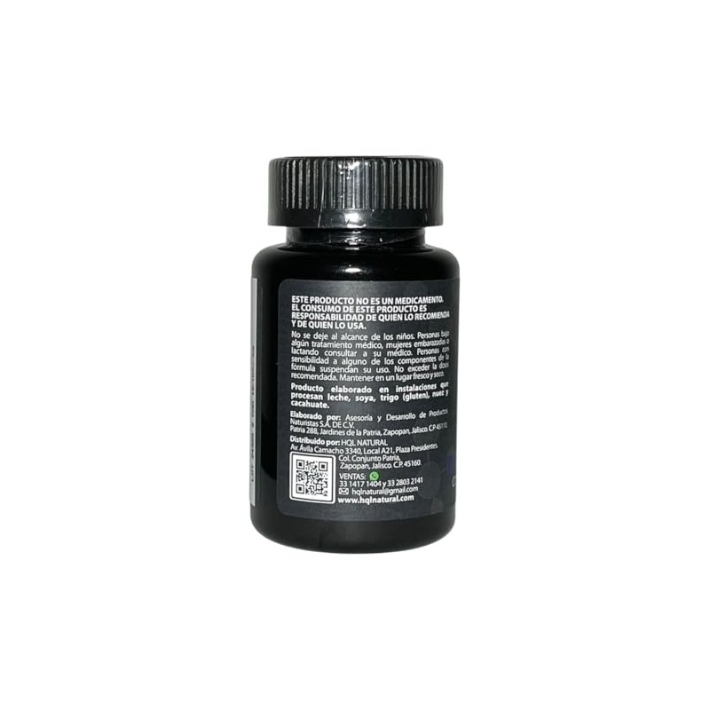 Glicinato de Magnesio HQL 90caps de 580mg