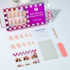 OIFEN 32pcs Short Press On Nails Almond 16 Sizes Glossy
