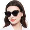 WEMOOTANTS Full Lens Reading Sunglasses Women Cat Eye Readers 2.5