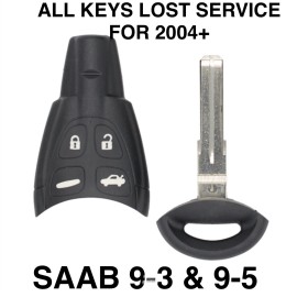 Saab 9-3 2003-2011 - CIM Key Replacement For All Keys Lost Or Spare Keys Remote