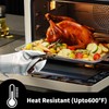 Hovico Silicone Oven Mitts, Heat Resistant 500F Kitchen Mitts 2PCS,