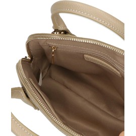 Oriental Traffic BA-232 Women's Handbag, Shoulder Bag, Zipper, Stitched, Feminine, Commuting Bag, Office Casual, Black