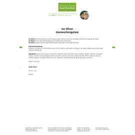 Sanct Bernhard Iso-Silvan Hair Growth Regulant with Liposomes 100 ml