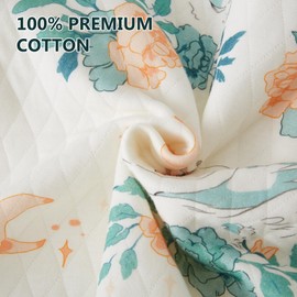 Baby-Schlafsack, 1,5 Tog, mit Füßen, 100 % Baumwolle, Neugeborenen-Schlafsack mit Beinen, Unisex, tragbare Decke, Pucksack für Neugeborene, 0–3 Jahre, blau, S