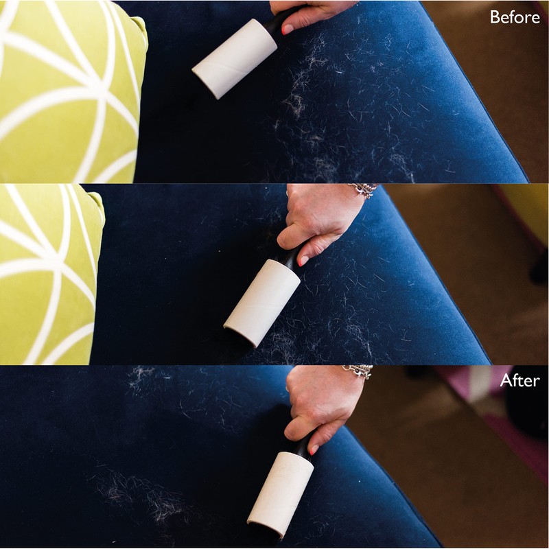 Redberry Value Lint Roller Refills - 12 Replacement Rolls -