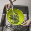 Zeal Melamine Colander/Strainer (24cm) -Lime