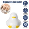 Microwave Egg Boiler Duck Shape 4 Egg Capacity Microwave Egg