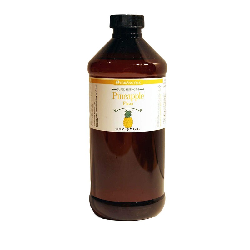 LorAnn Pineapple SS Flavor, 16 ounce bottle