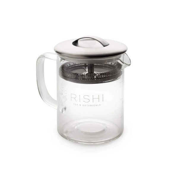 Rishi Tea Simple Brew Teapot - For 12oz Loose Tea