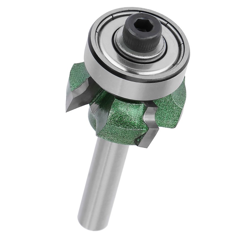 Woodworking Milling Cutter 4 Teeth Trimming Cutter Edge Trimmer Router